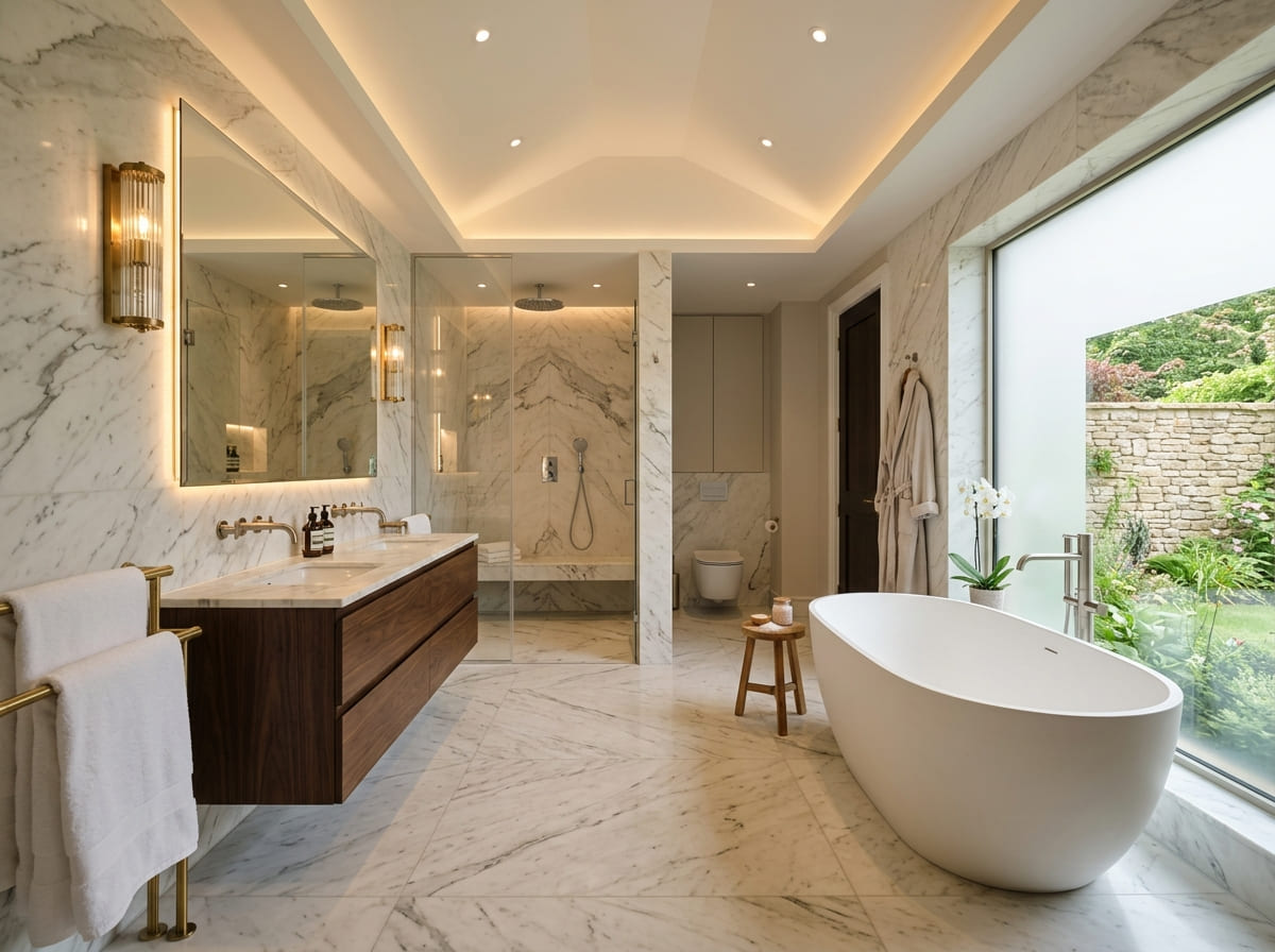 Custom Bathroom Renovation in Etoile