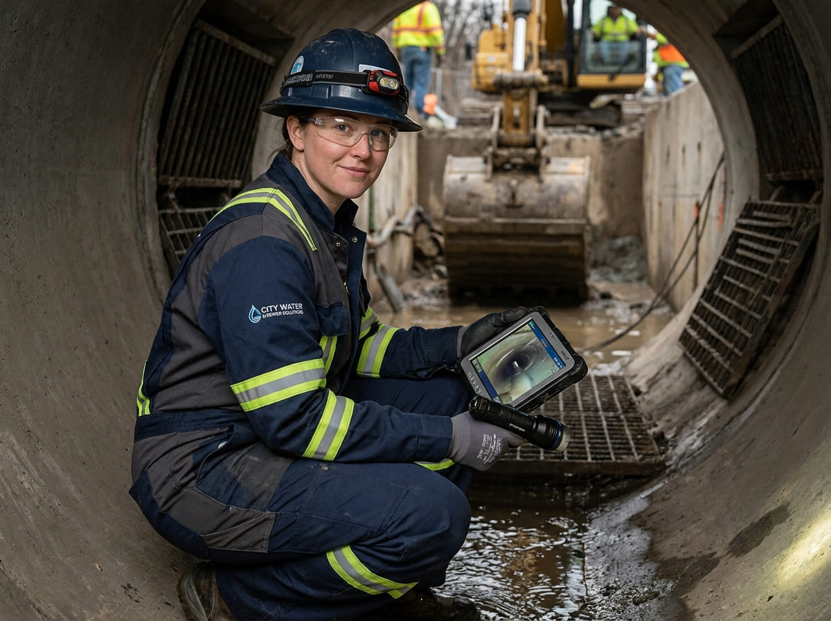 Sewer Line Inspection & Replacement in Etoile